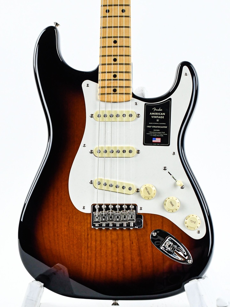 Fender American Vintage II 57 Stratocaster MN 2 Color Sunburst The Fellowship of Acoustics